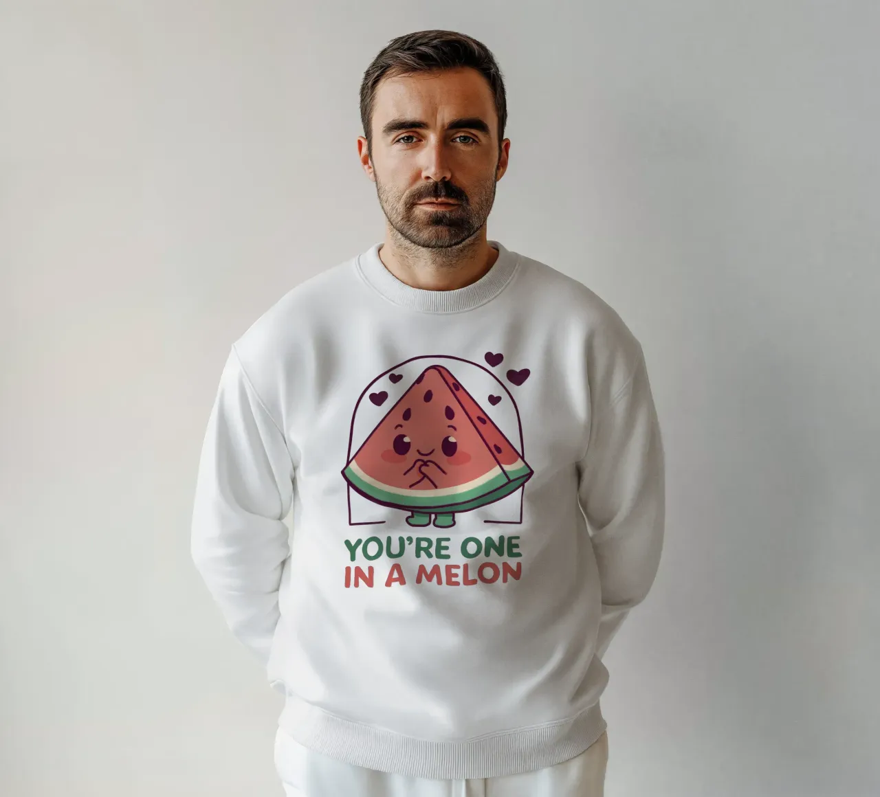 Siete uno in un melone felpa da Loobs