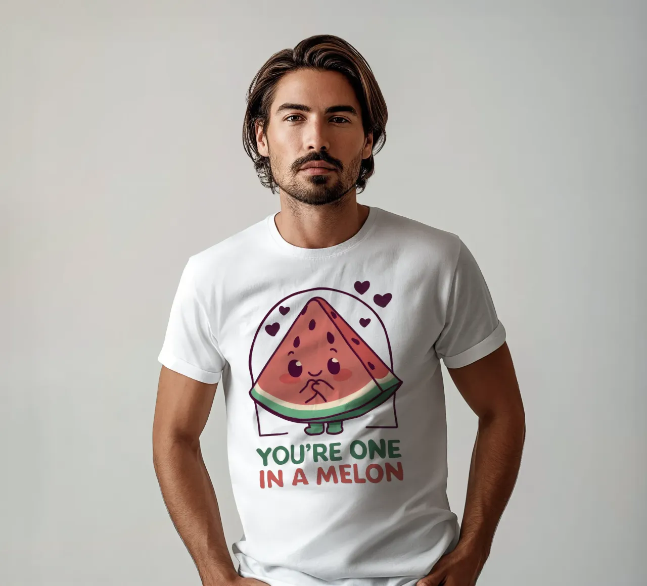 Siete uno in un melone t-shirt da Loobs