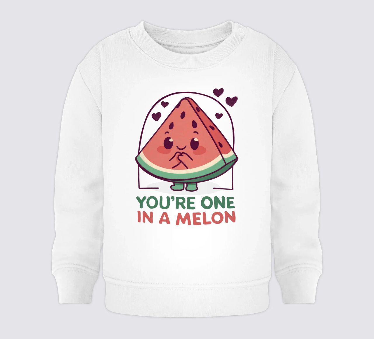 Siete uno in un melone felpa neonato da Loobs