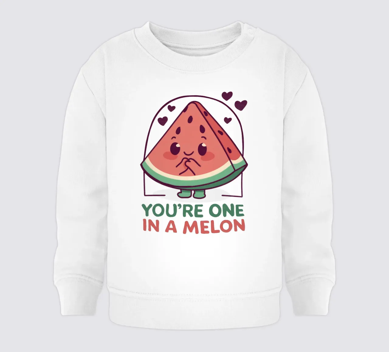Siete uno in un melone felpa neonato da Loobs