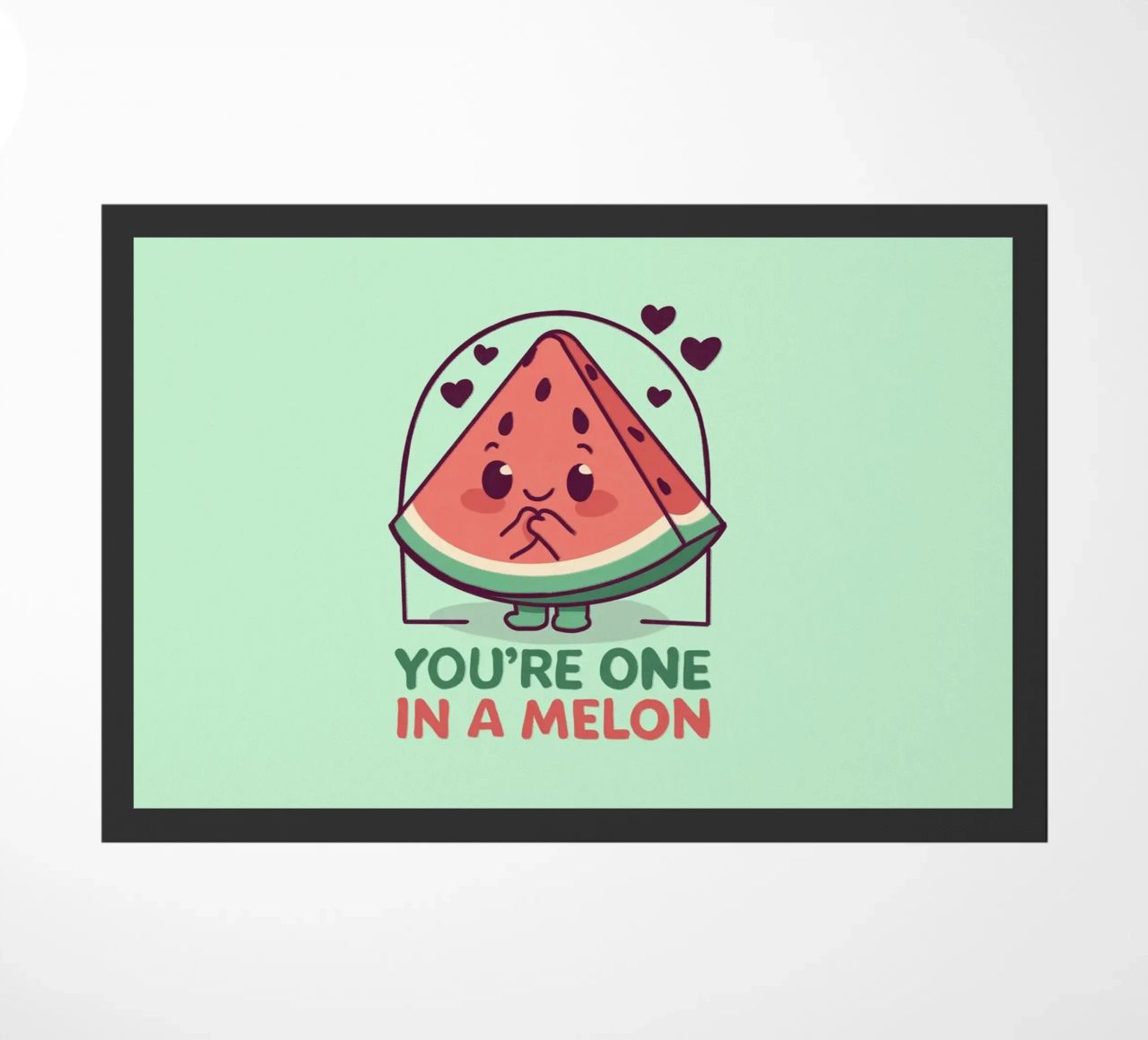 Siete uno in un melone zerbino da Loobs