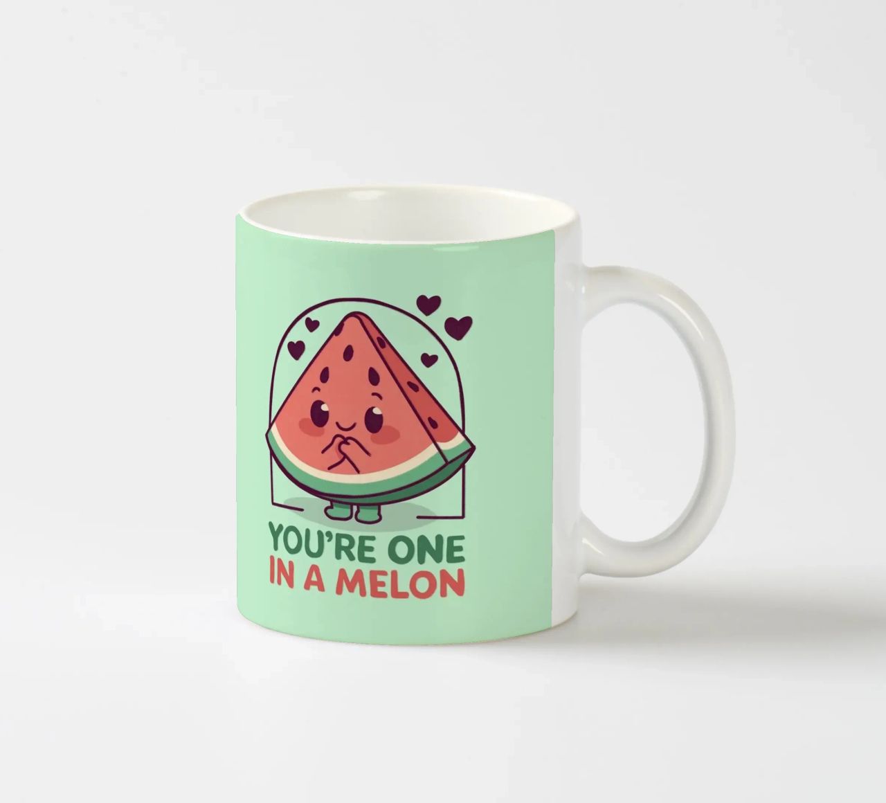 Siete uno in un melone tazza in ceramica da Loobs