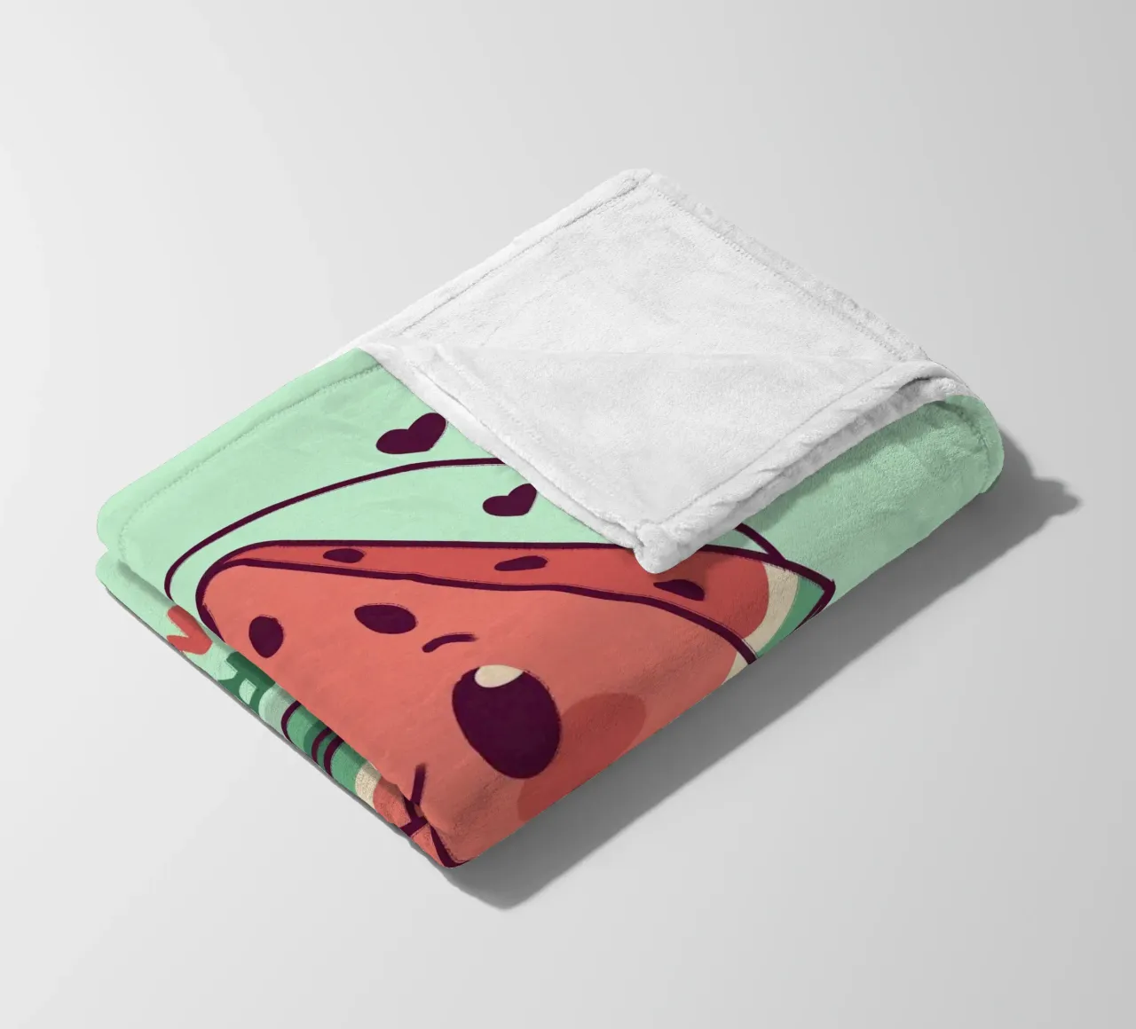Siete uno in un melone coperta in pile da Loobs