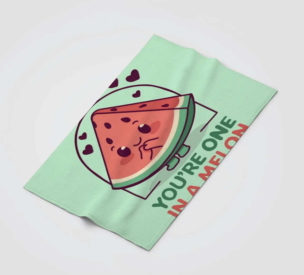 Siete uno in un melone coperta in pile da Loobs