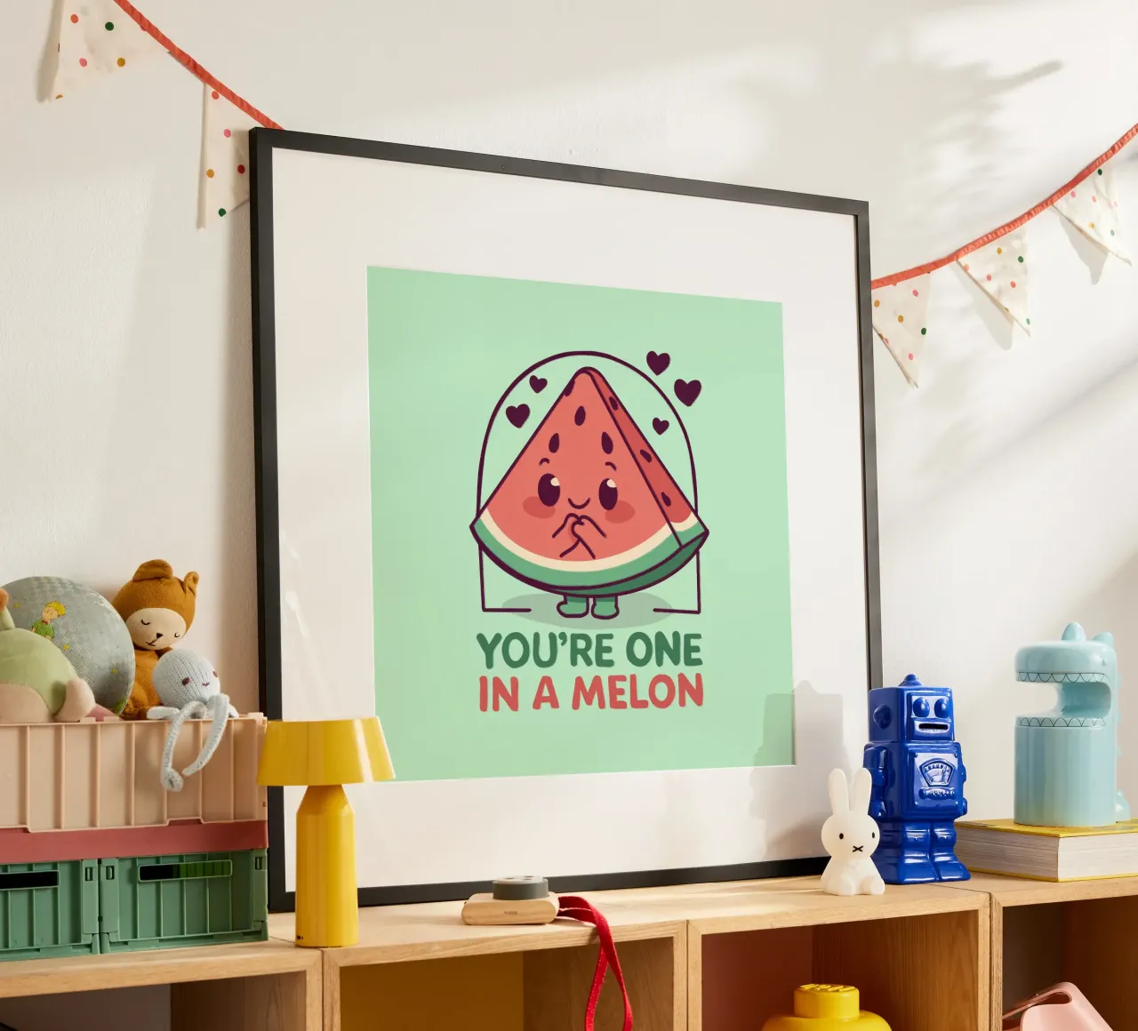 Siete uno in un melone carta hahnemühle da Loobs