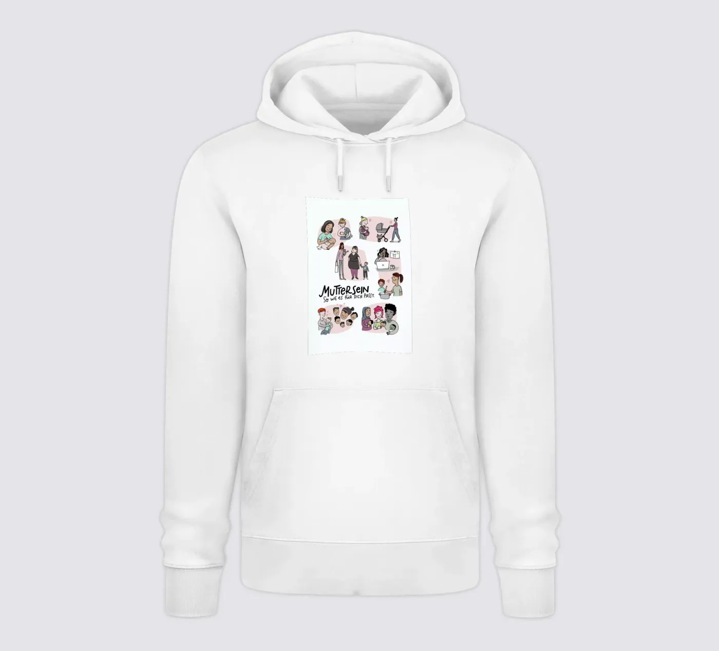 Mutter felpa con cappuccio da Geborgen Wachsen x JUNIQE