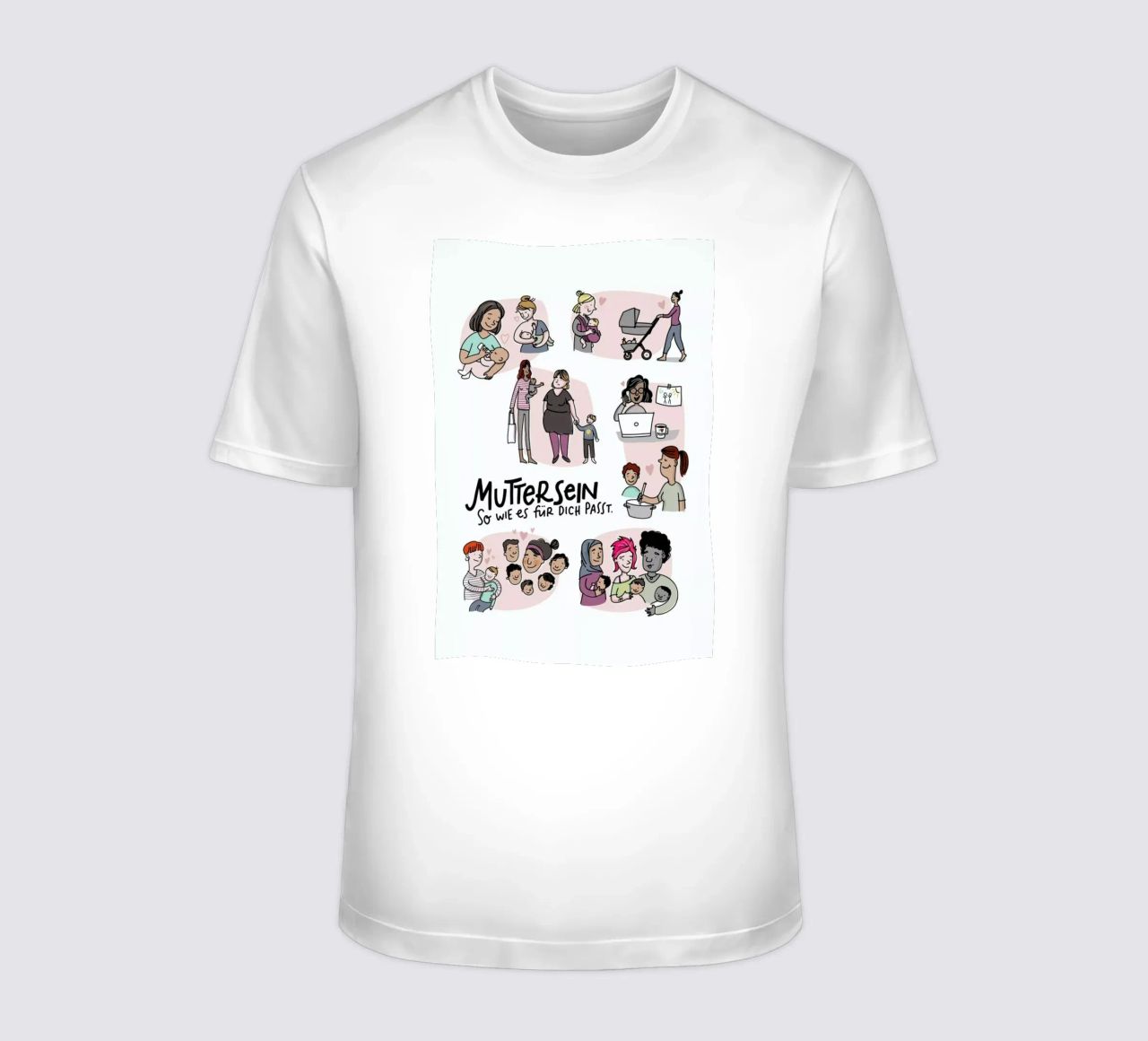 Mutter t-shirt da Geborgen Wachsen x JUNIQE