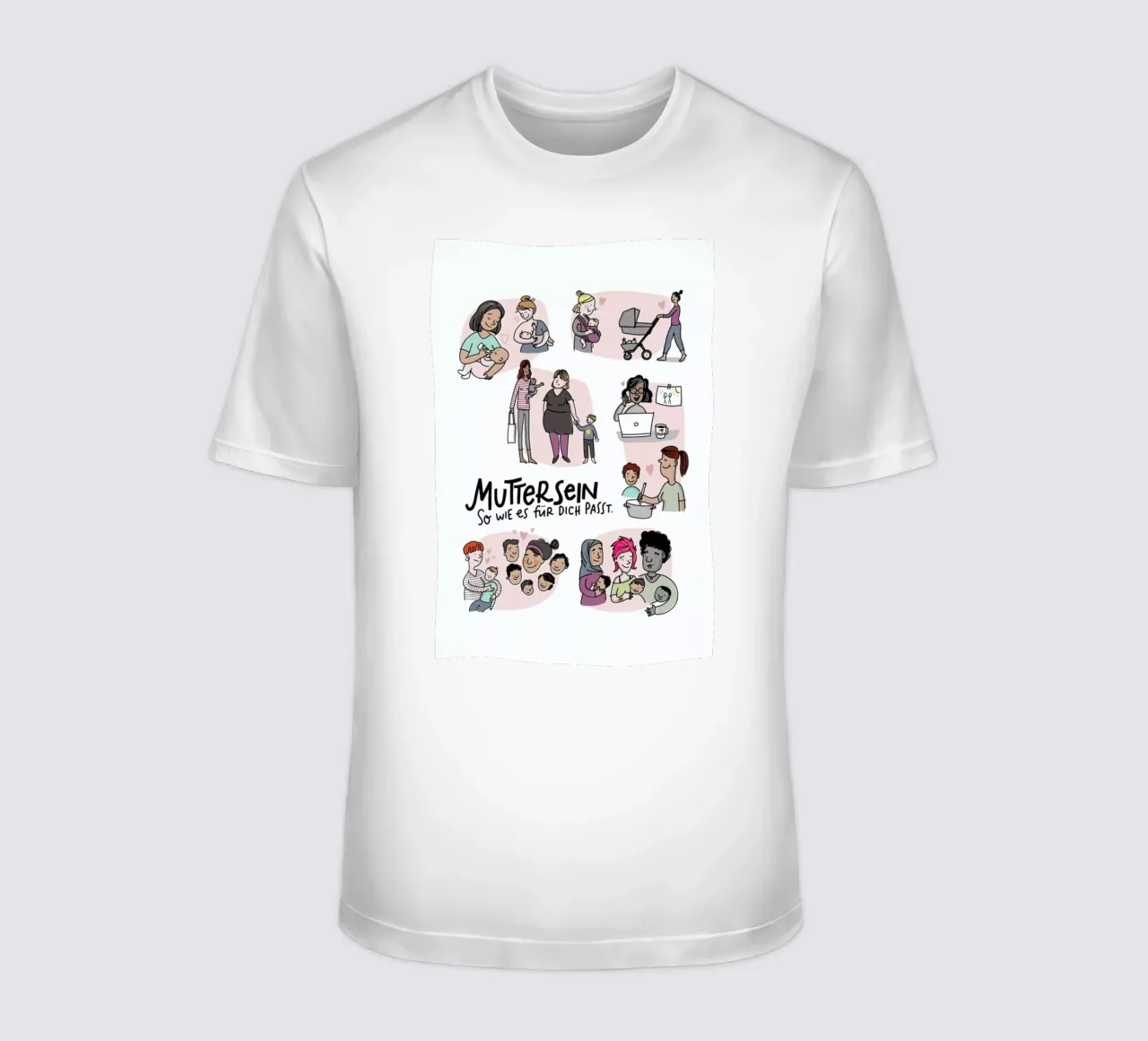 Mutter t-shirt da Geborgen Wachsen x JUNIQE