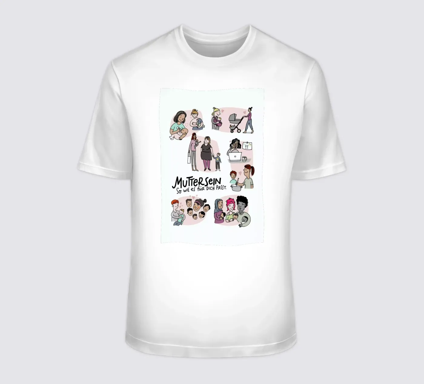 Mutter t-shirt da Geborgen Wachsen x JUNIQE