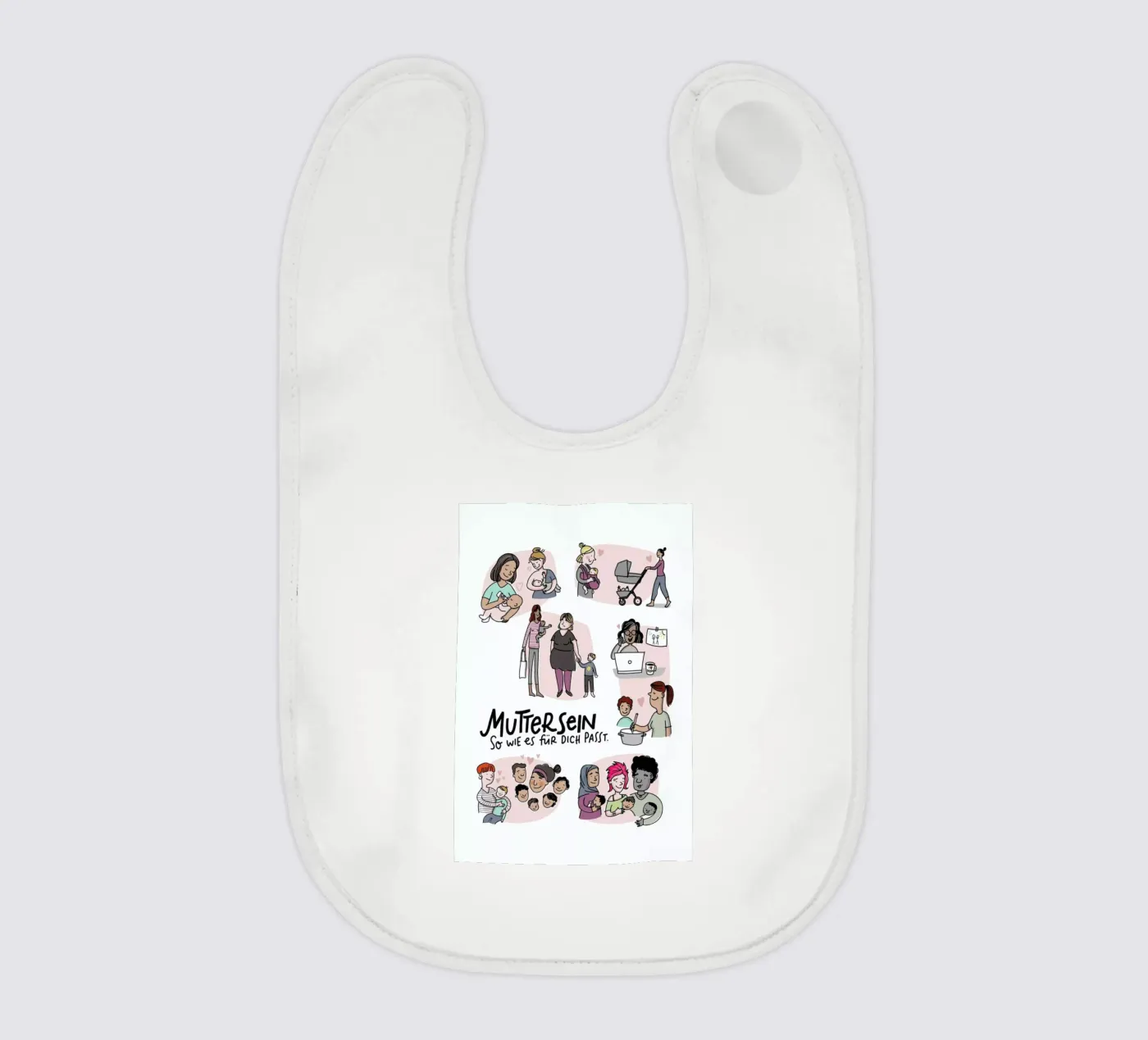 Mutter Babylätzchen von Geborgen Wachsen x JUNIQE