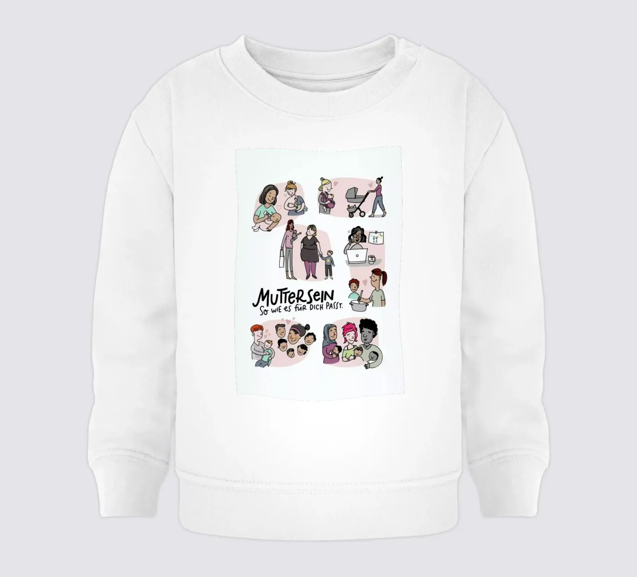 Mutter sweat pour bébé de Geborgen Wachsen x JUNIQE