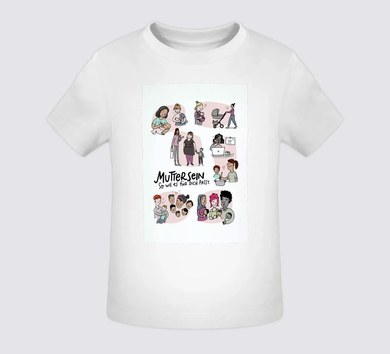 Mutter maglietta neonato da Geborgen Wachsen x JUNIQE