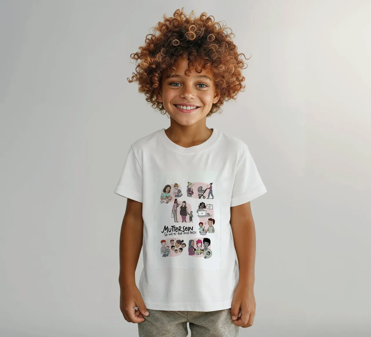 Mutter t-shirt bambini da Geborgen Wachsen x JUNIQE
