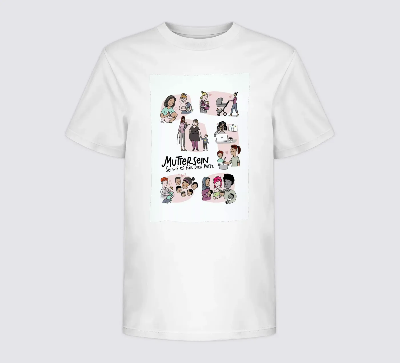 Mutter kids t-shirt by Geborgen Wachsen x JUNIQE