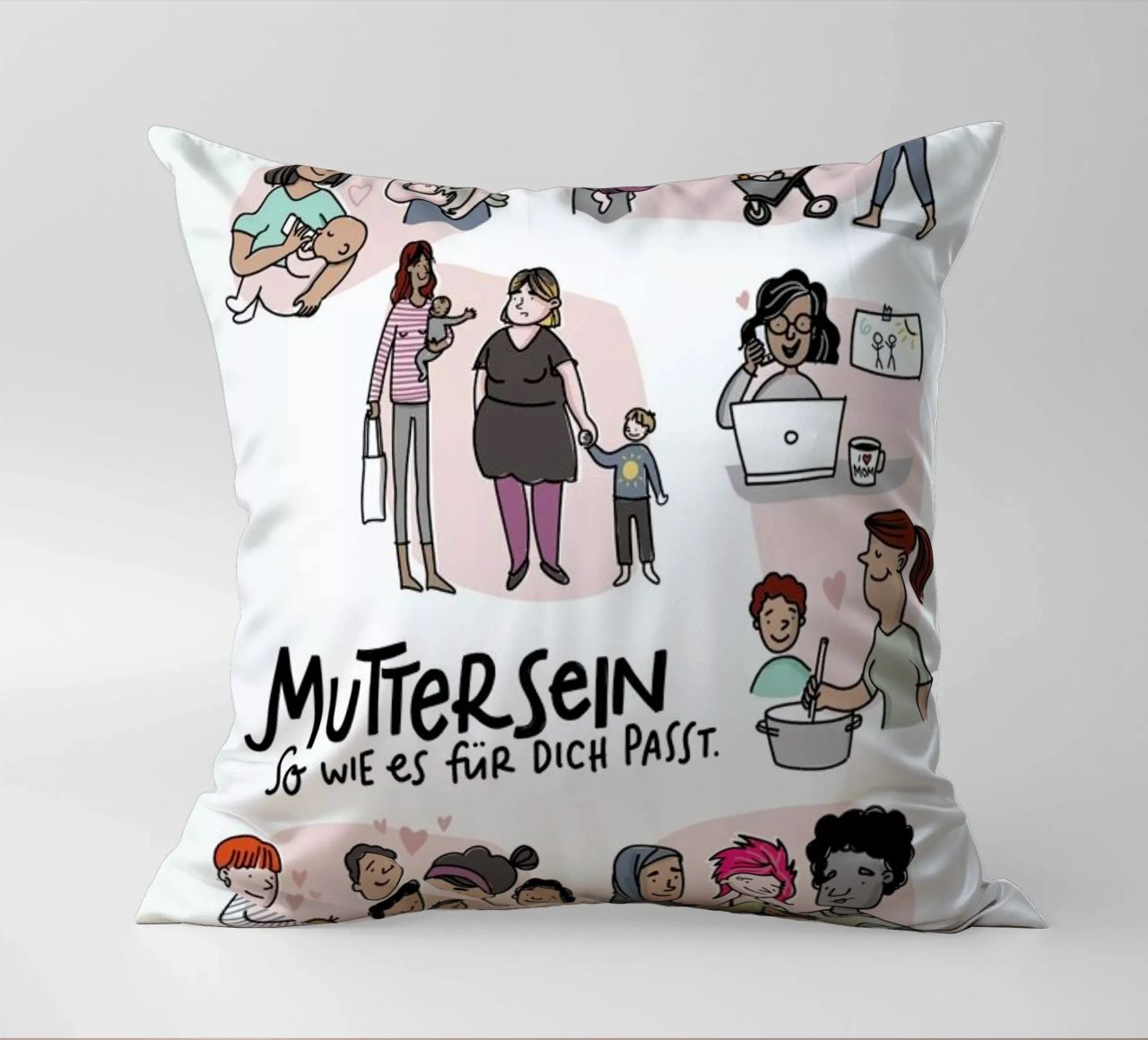 Mutter cuscino da Geborgen Wachsen x JUNIQE
