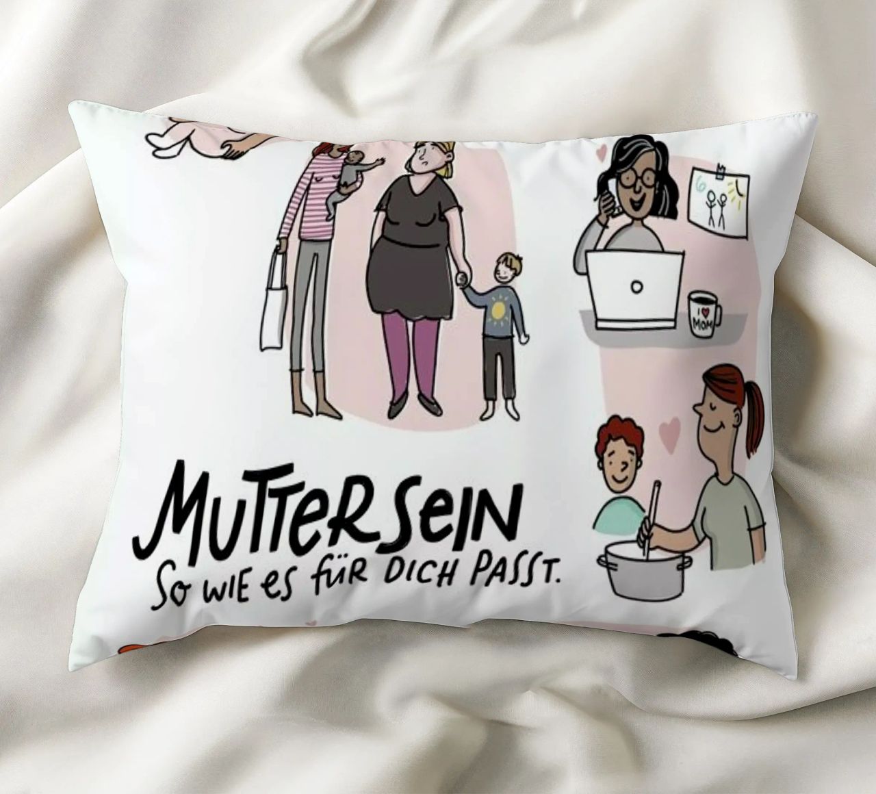Mutter cuscino da Geborgen Wachsen x JUNIQE
