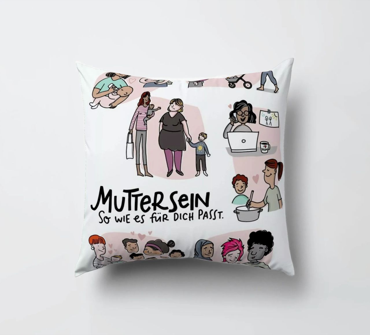 Mutter cuscino da Geborgen Wachsen x JUNIQE