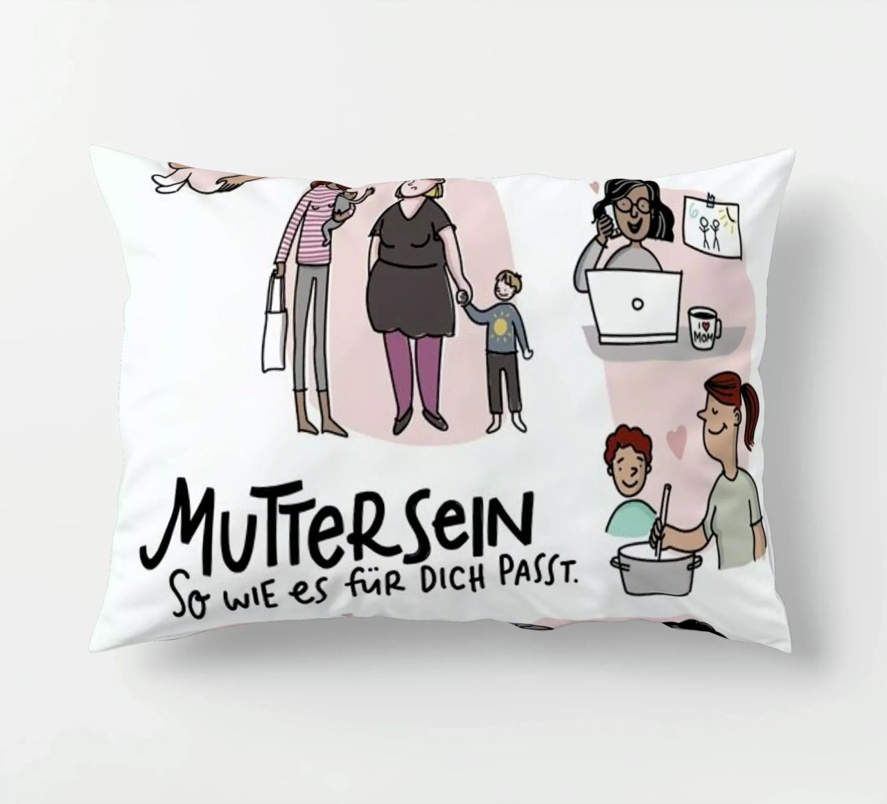 Mutter cuscino da Geborgen Wachsen x JUNIQE