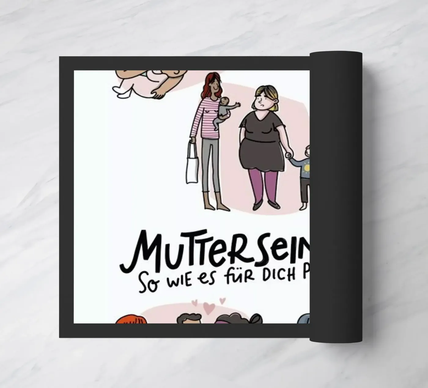 Mutter deurmat van Geborgen Wachsen x JUNIQE