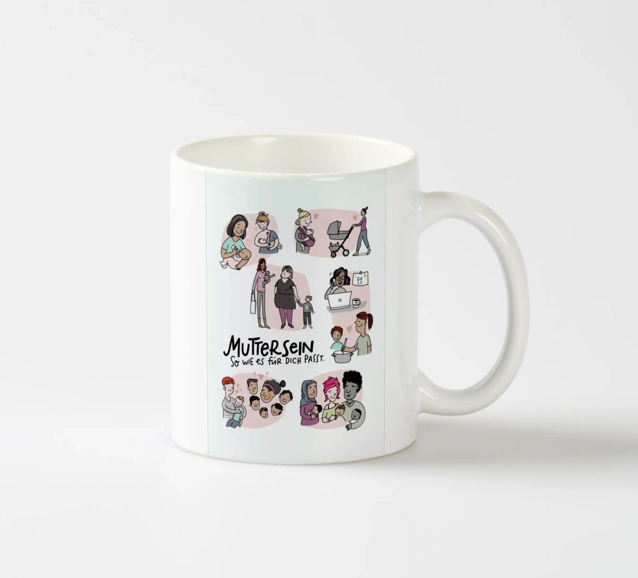 Mutter tazza in ceramica da Geborgen Wachsen x JUNIQE