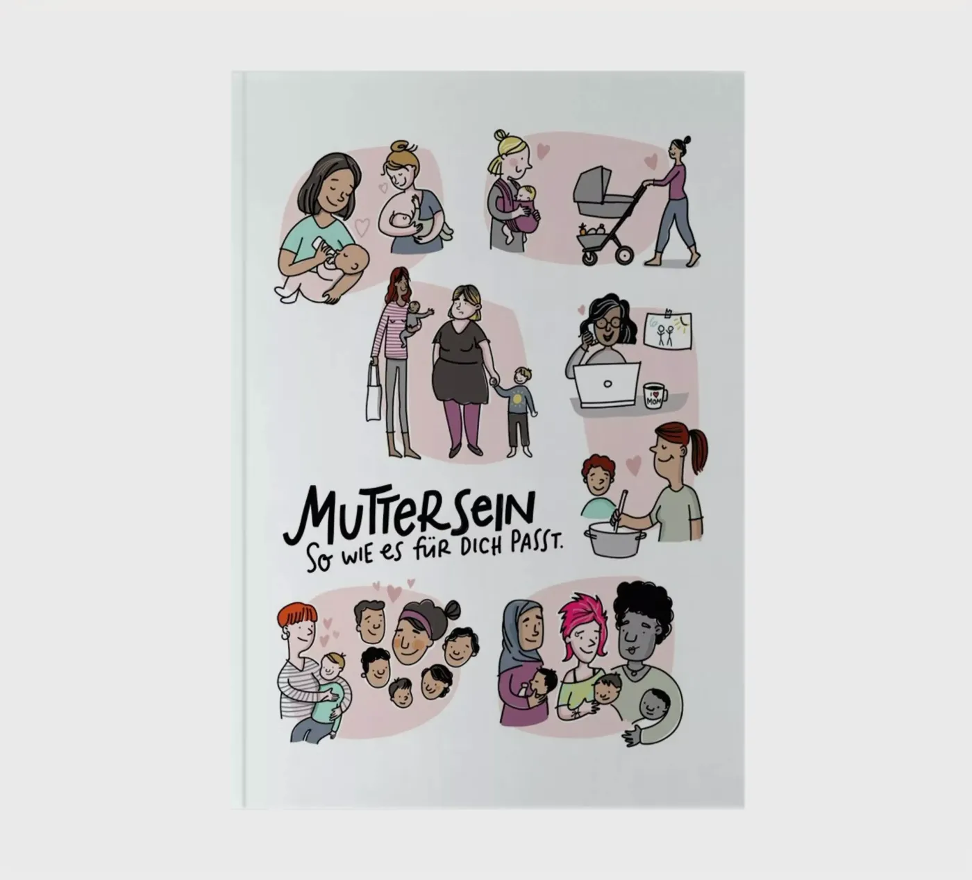 Mutter notebook by Geborgen Wachsen x JUNIQE