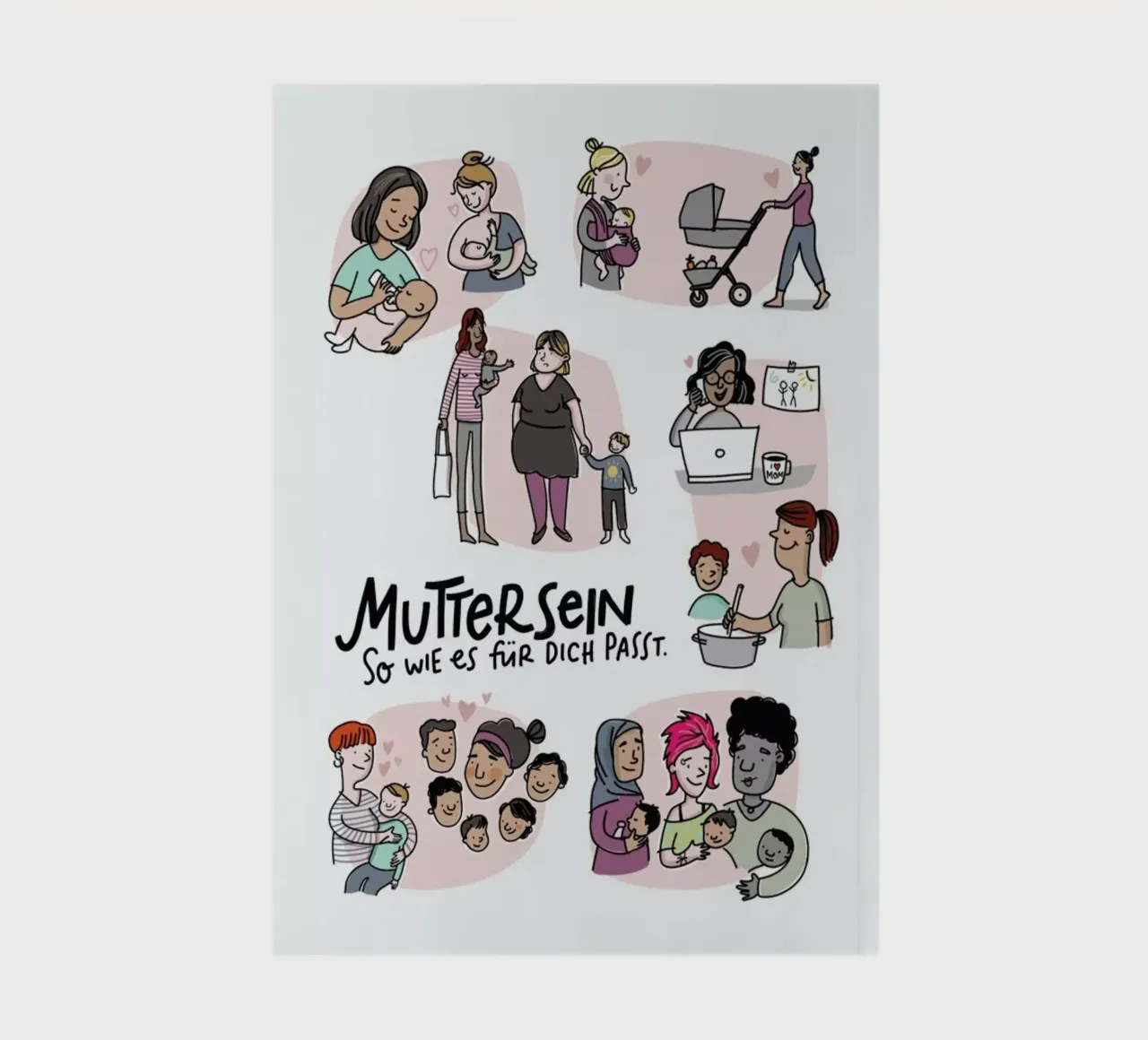 Mutter Notizbuch von Geborgen Wachsen x JUNIQE