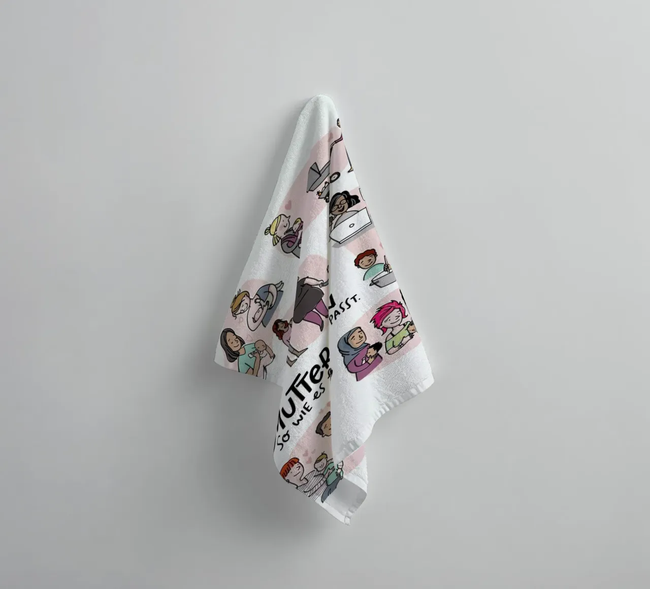Mutter towel by Geborgen Wachsen x JUNIQE