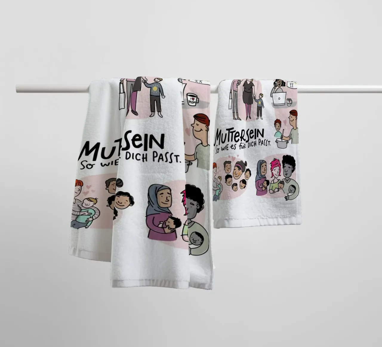 Mutter towel by Geborgen Wachsen x JUNIQE