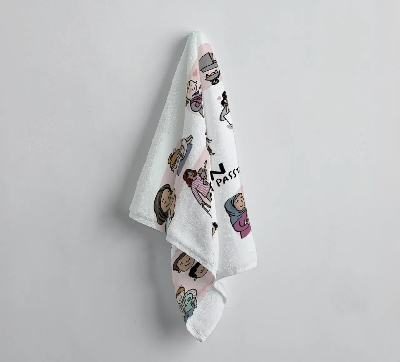 Mutter towel by Geborgen Wachsen x JUNIQE