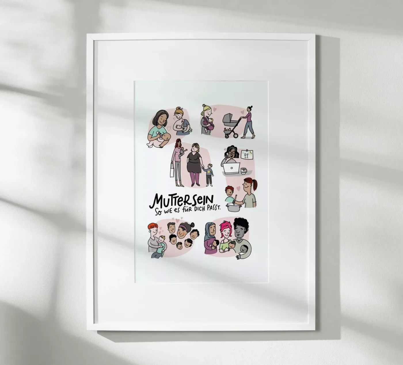 Mutter poster da Geborgen Wachsen x JUNIQE