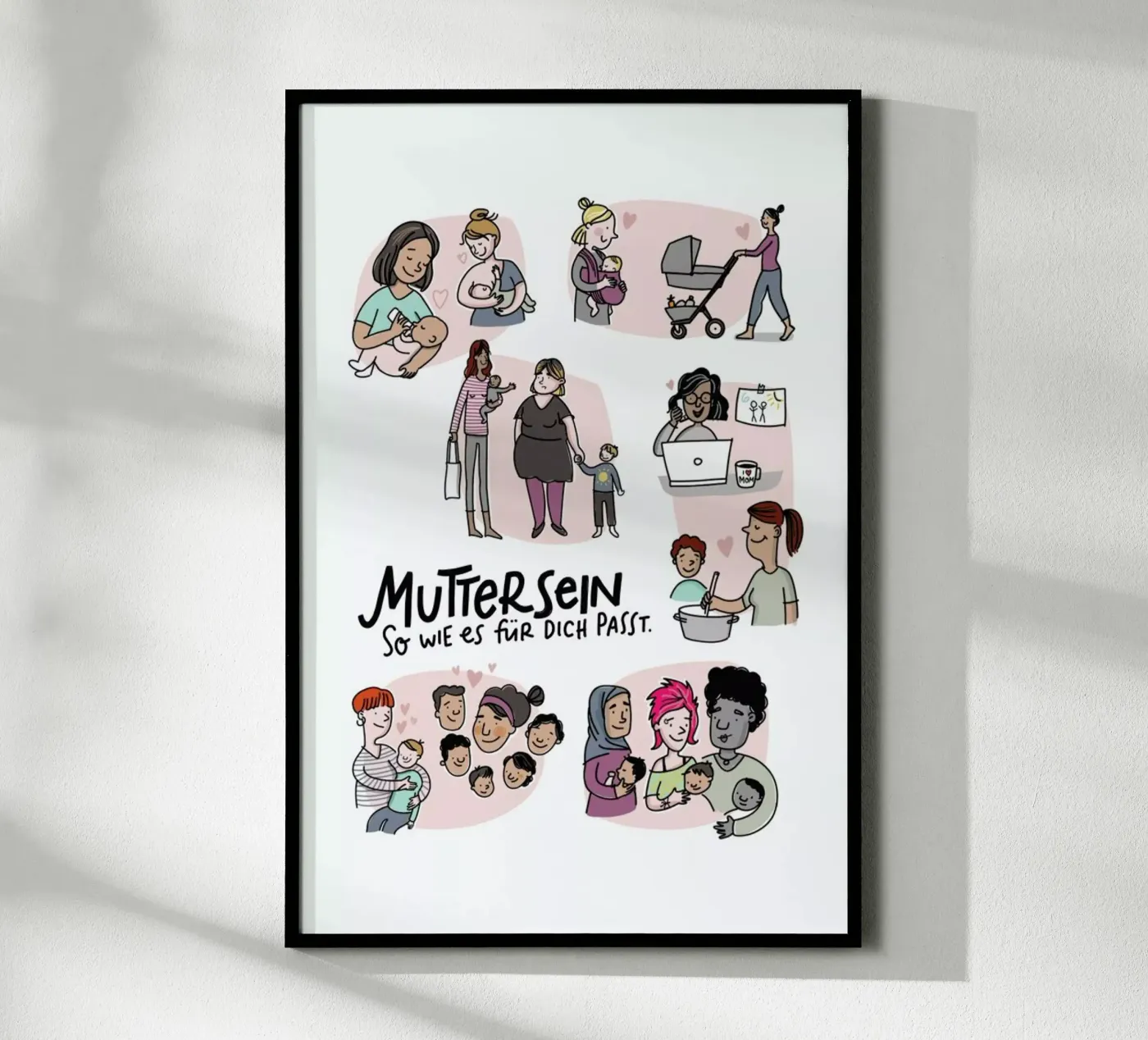 Mutter poster da Geborgen Wachsen x JUNIQE