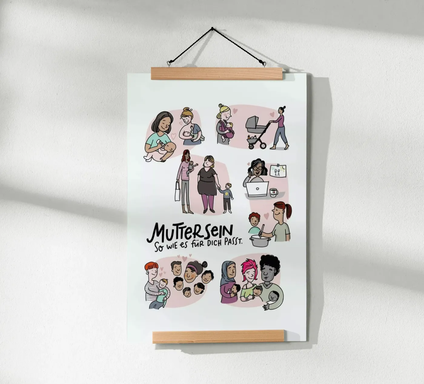 Mutter poster da Geborgen Wachsen x JUNIQE