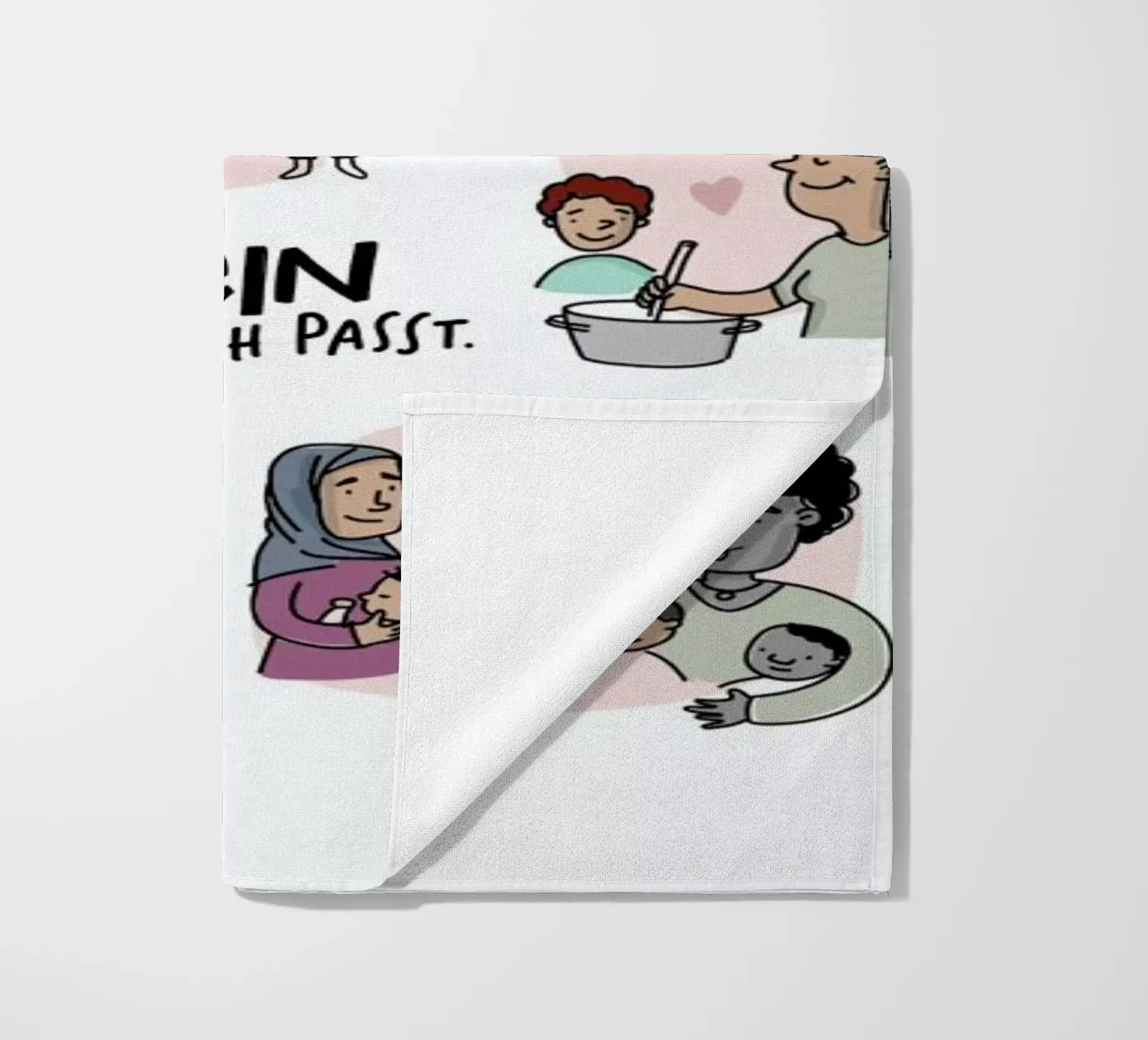 Mutter Strandtuch von Geborgen Wachsen x JUNIQE