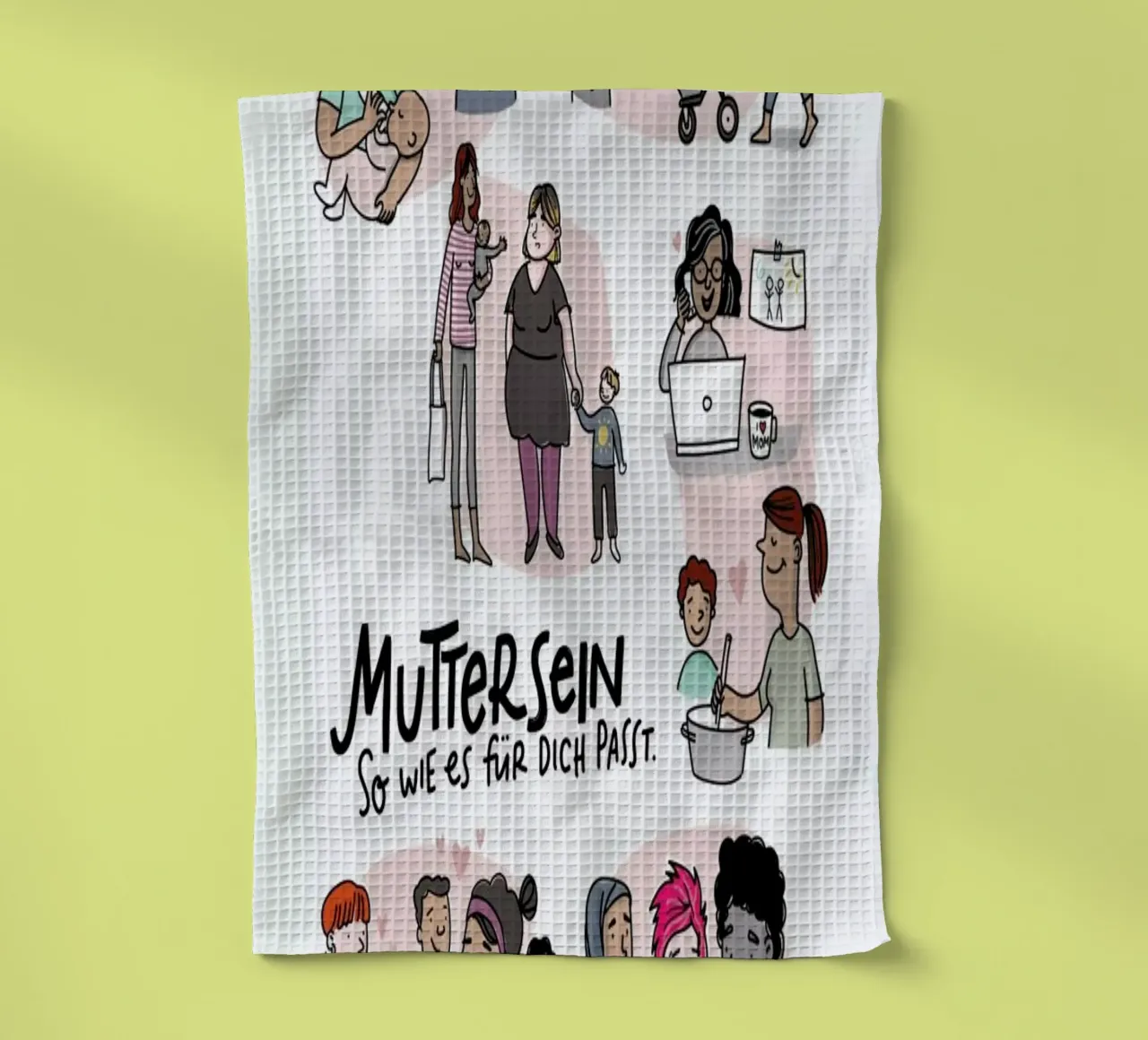 Mutter canovaccio da cucina da Geborgen Wachsen x JUNIQE