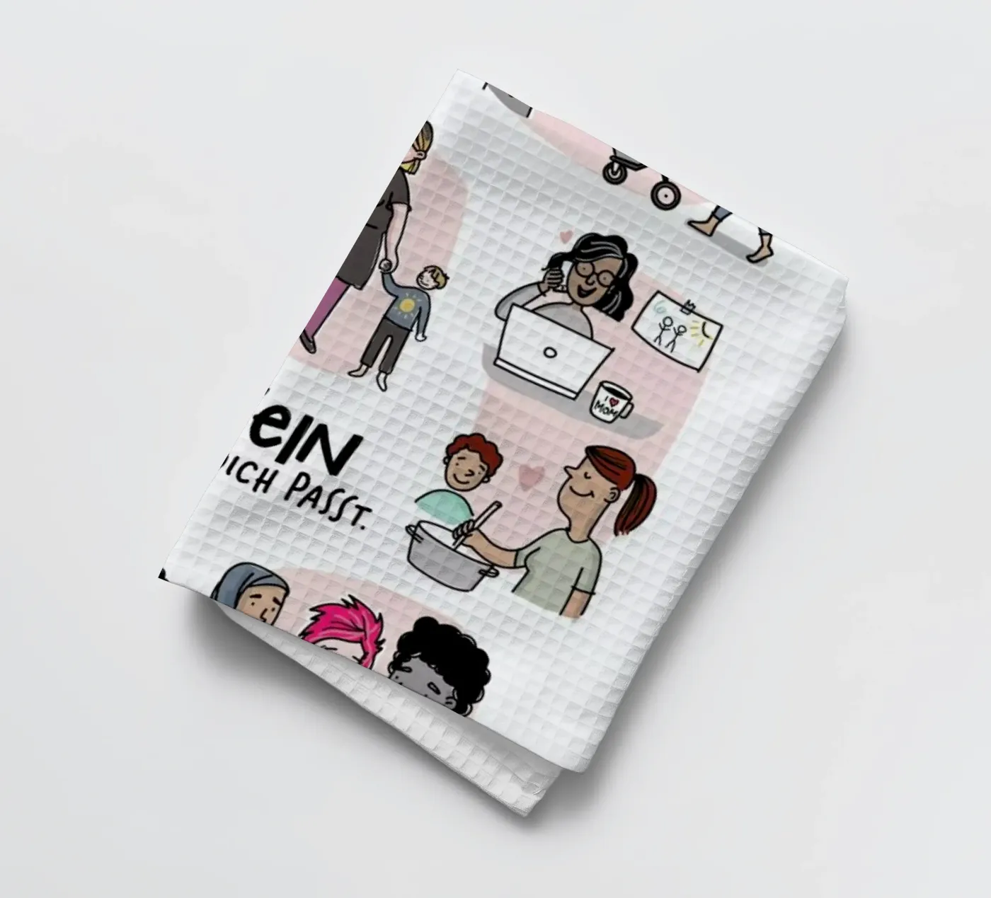 Mutter Geschirrtuch von Geborgen Wachsen x JUNIQE