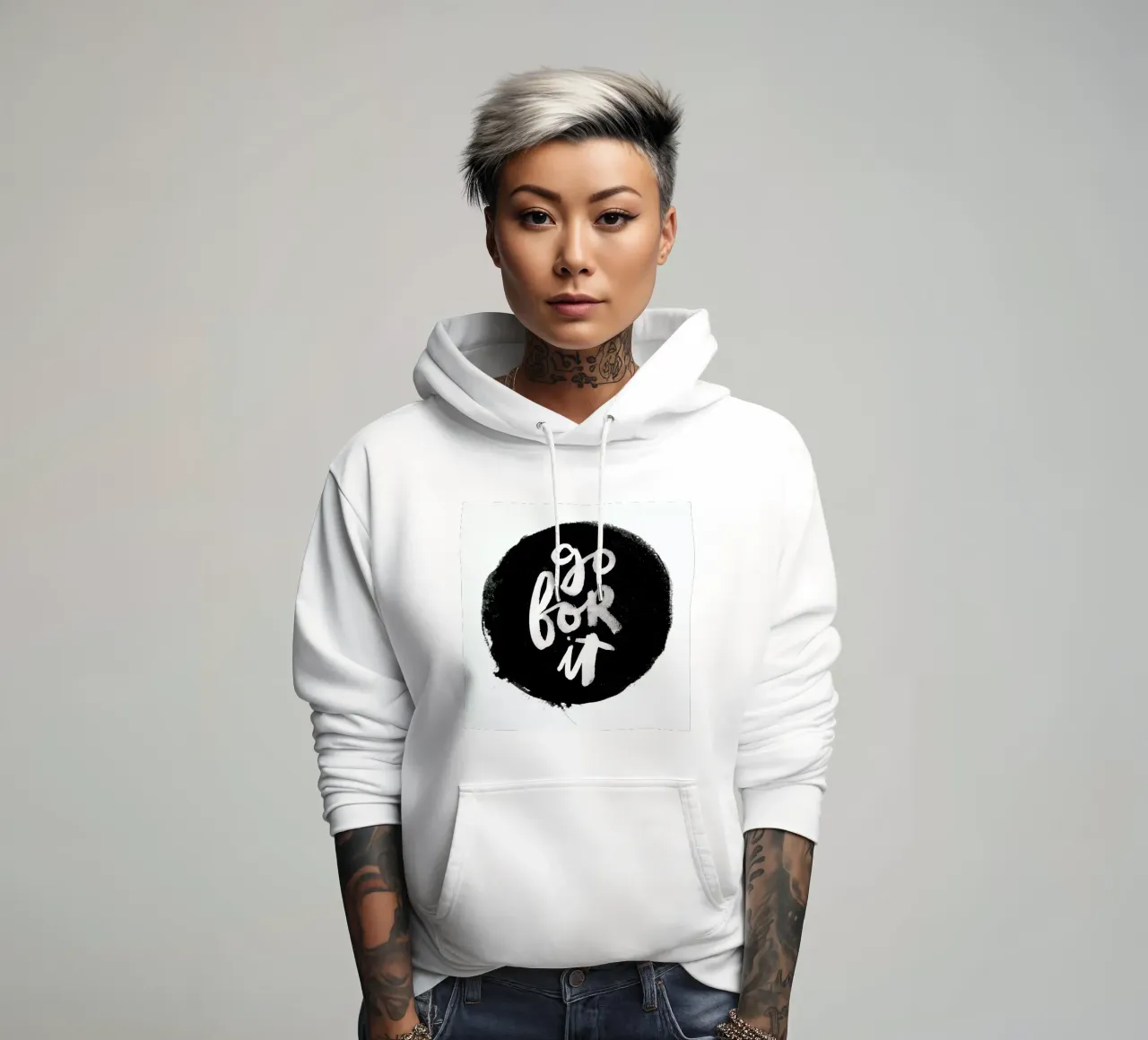 Go For It Hoodie von Dead Language
