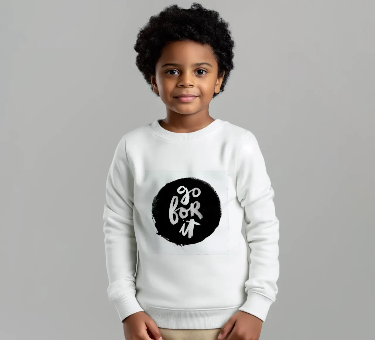 Go For It sudadera para niño de Dead Language