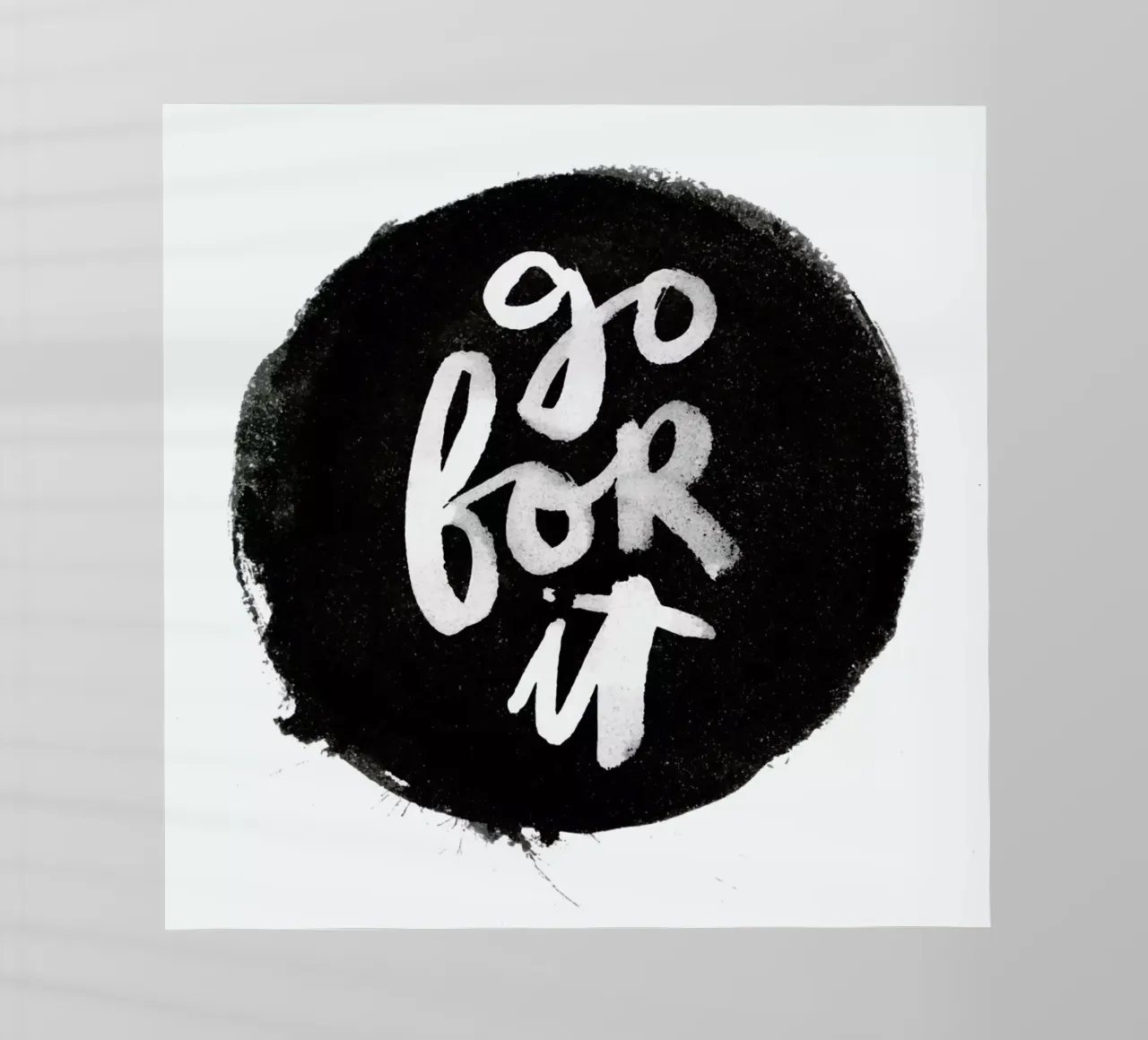 Go For It Backlit Folie von Dead Language