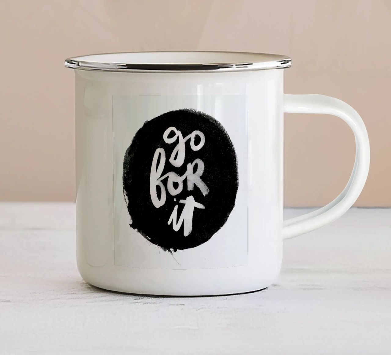 Go For It tazza in smalto da Dead Language