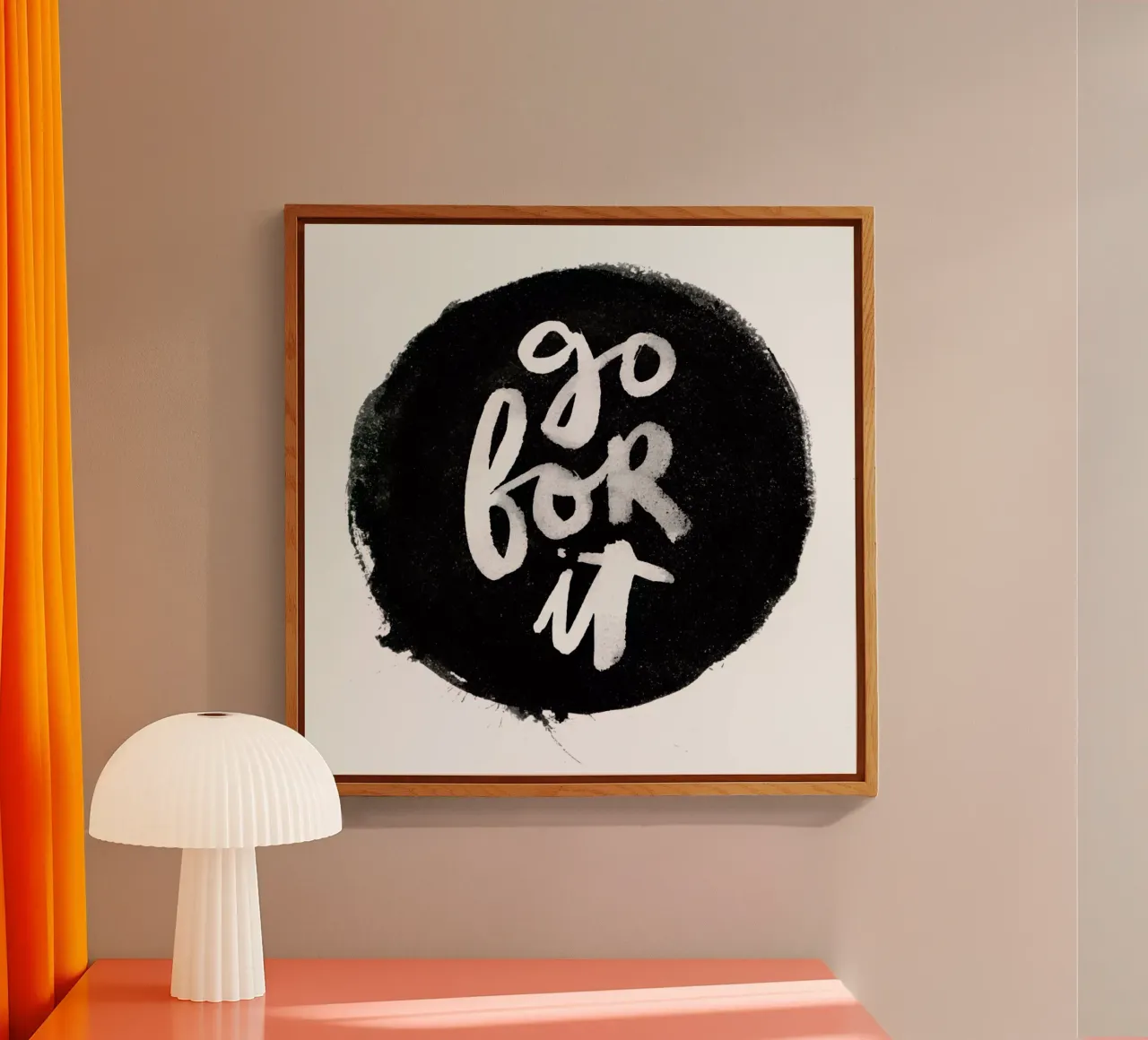 Go For It acryl van Dead Language