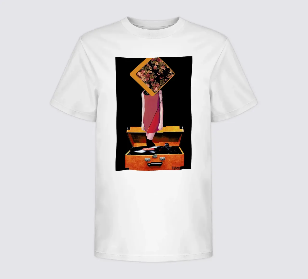 Listen kinder t-shirt van Frank Moth