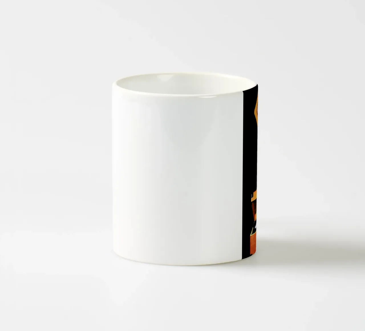 Listen ceramic mug by Frank Moth