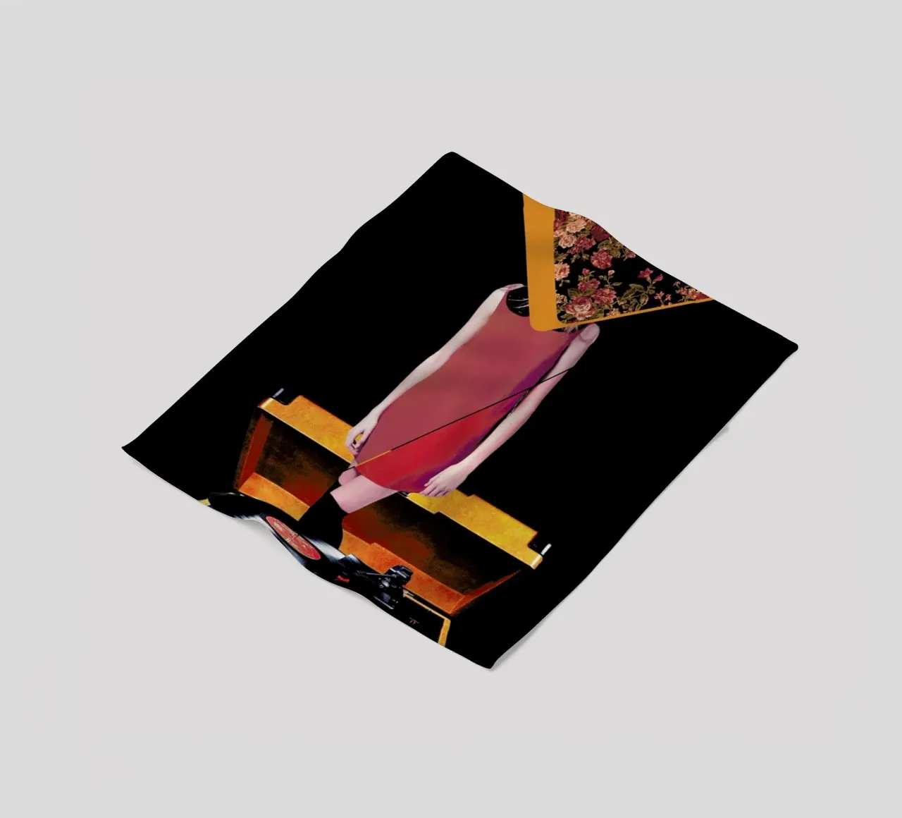 Listen fleecedeken van Frank Moth