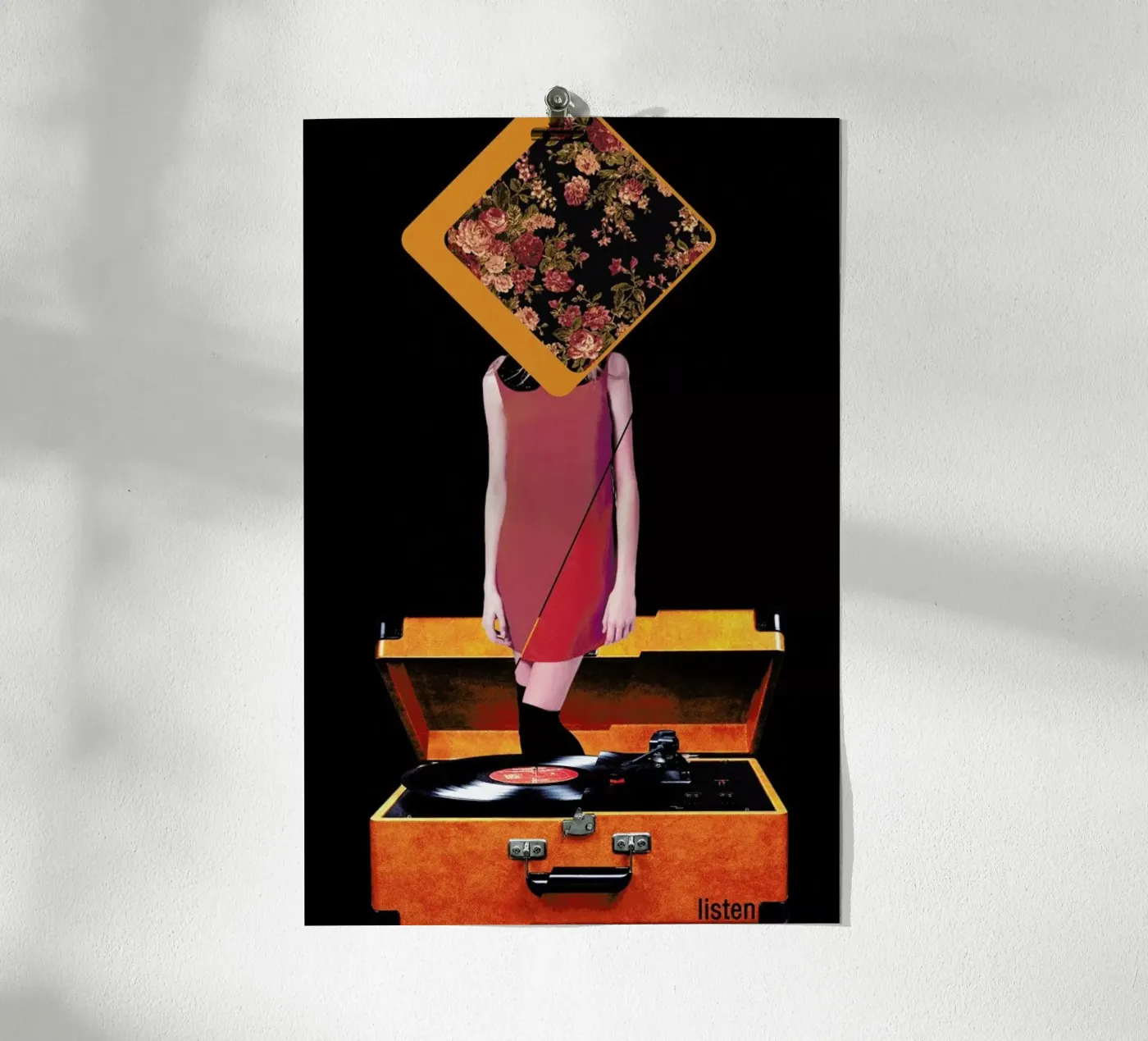 Listen poster da Frank Moth