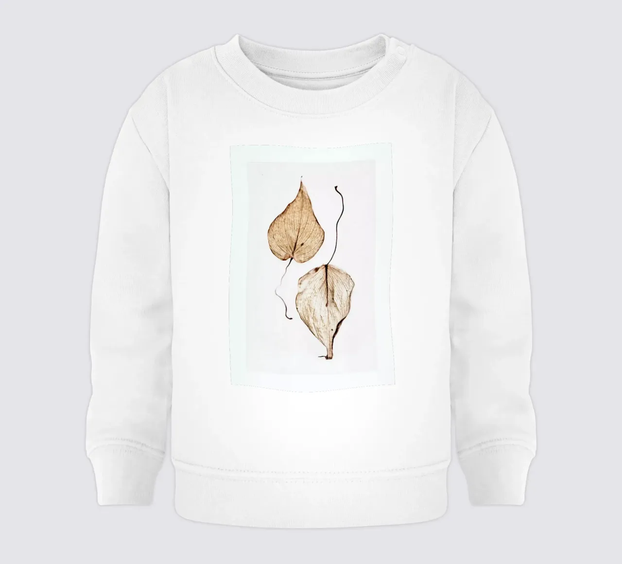 Delicate Leaves sudadera de bebé de Flora & Fauna