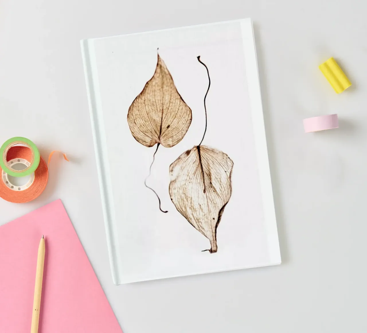 Delicate Leaves carnet de notes de Flora & Fauna
