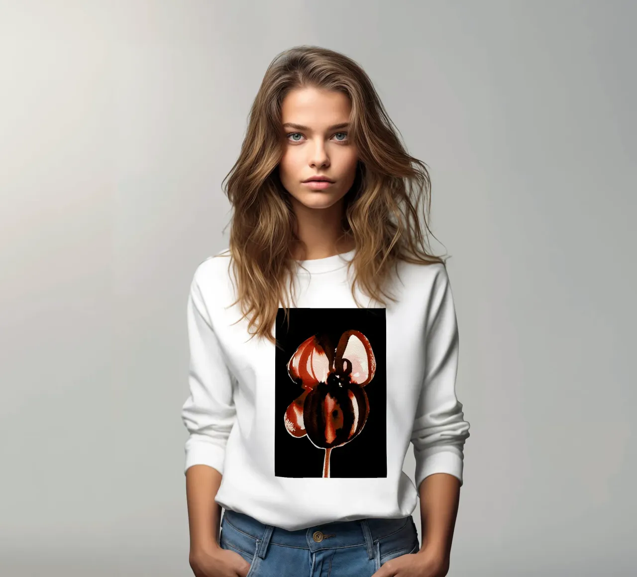 Tulip felpa da Ekaterina Koroleva