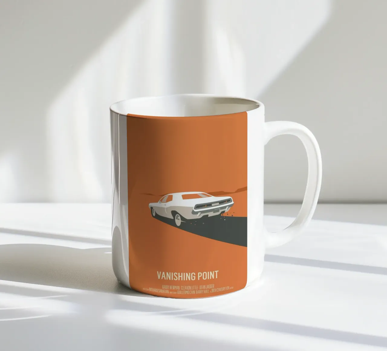 Vanishing Point tazza in ceramica da Bruno Morphet