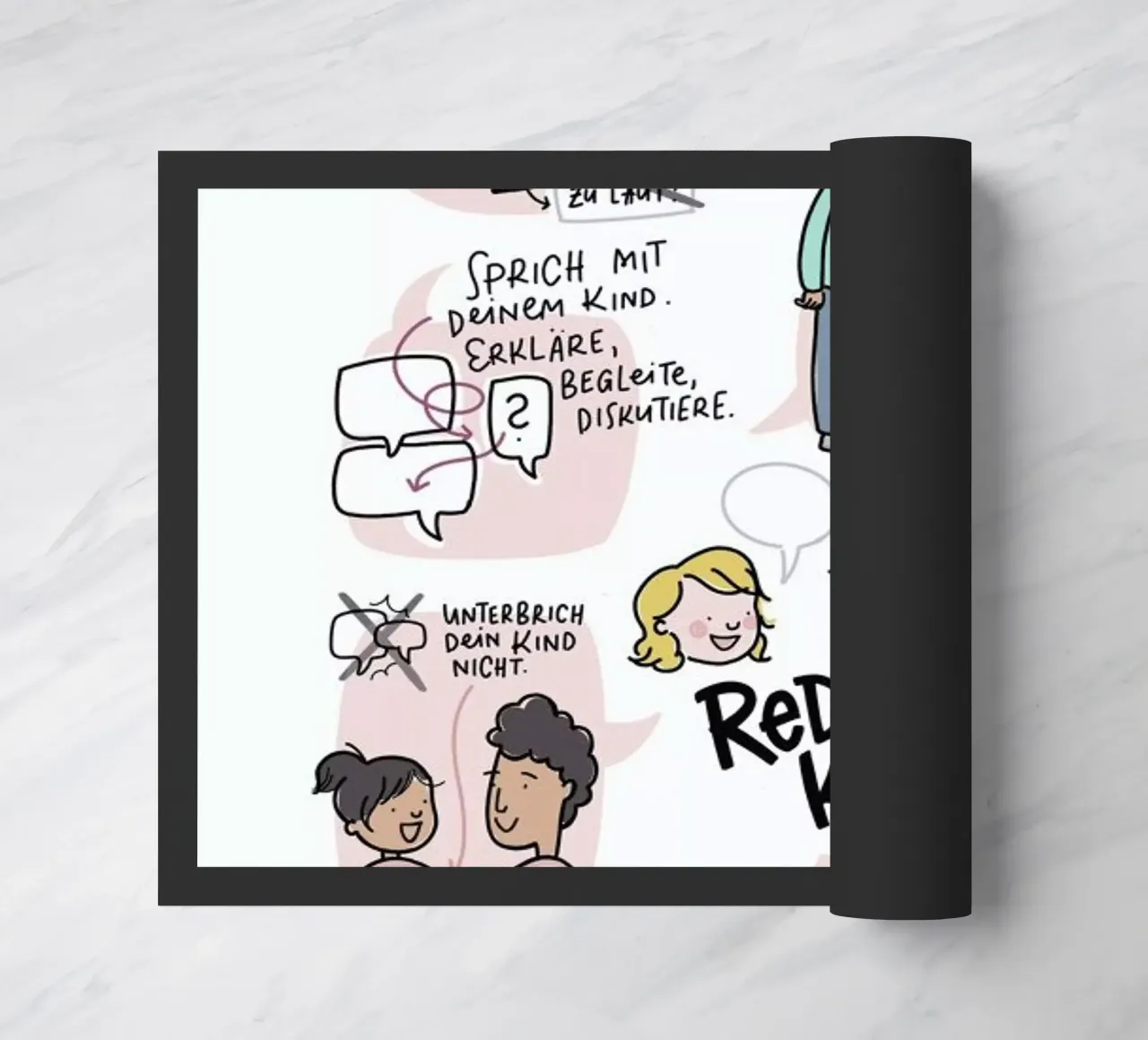 Reden doormat by Geborgen Wachsen x JUNIQE