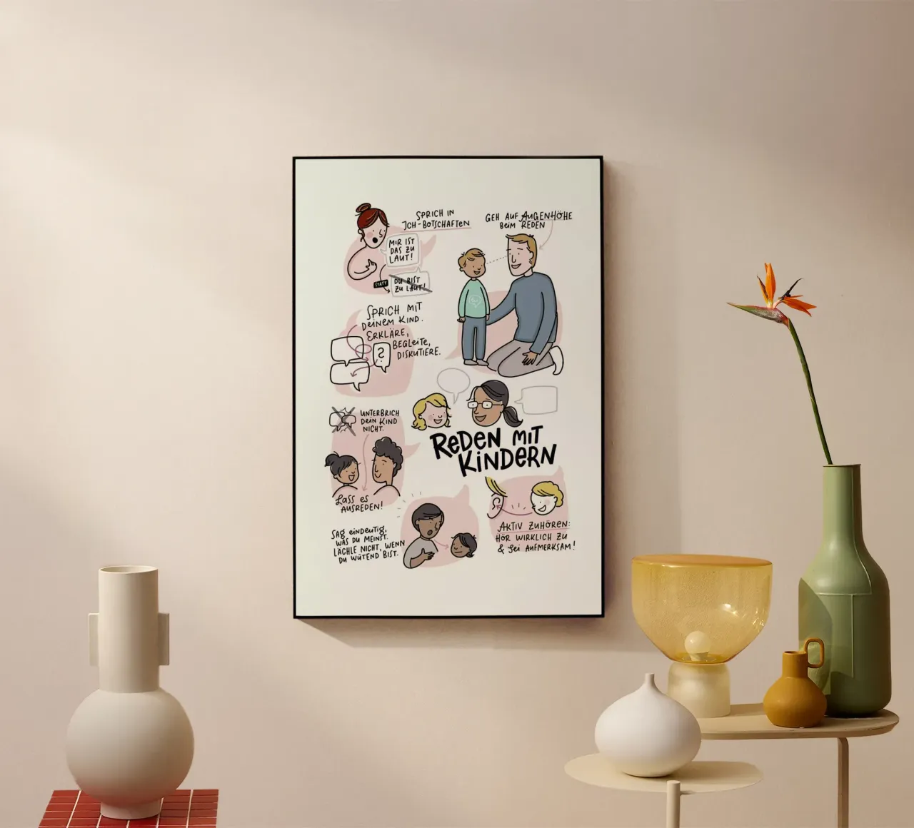 Reden plexiglass da Geborgen Wachsen x JUNIQE